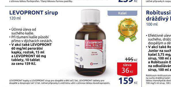 LEVOPRONT SIRUP