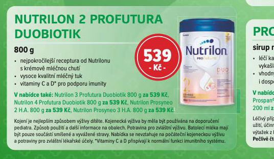 NUTRILON 2 PROFUTURA DUOBIOTIK