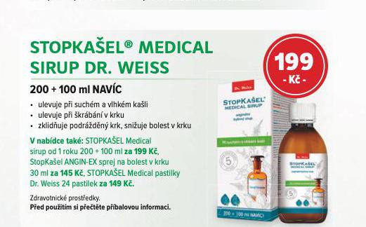 STOPKAEL MEDICAL SIRUP DR. WEISS