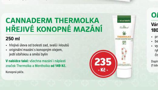 CANNADERM THERMOLKA HEJV MAZN