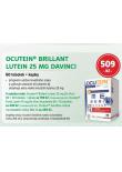 OCUTEIN BRILLANT LUTEIN 25 MG DAVINCI