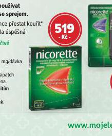 NICORETTE KOMBINOVAN TERAPIE