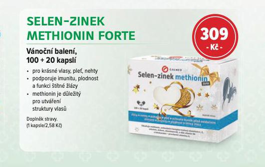 SELEN-ZINEK METHIONIN FORTE