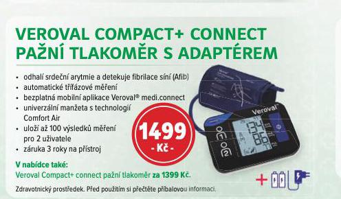 VEROVAL COMPACT + CONNECT PAN TLAKOMR S ADAPTREM