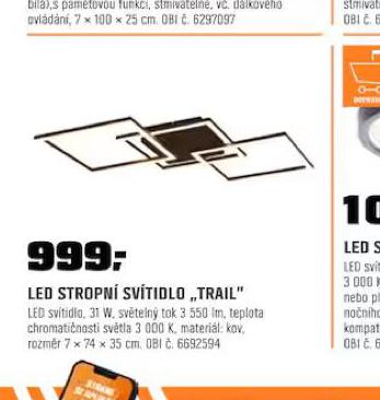 LED STROPN SVTIDLO