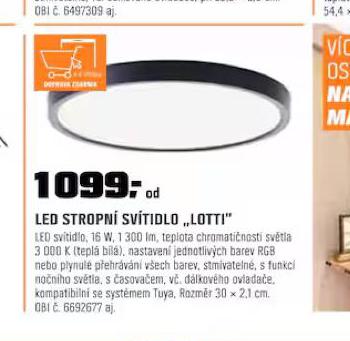 LED STROPN SVTIDLO