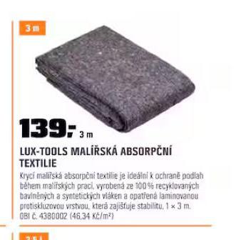 MALSK ABSORPN TEXTLIE