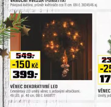 VNEC DEKORATIVN LED