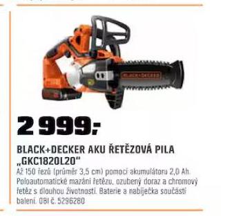 BLACK&DECKER AKU ETZOV PILA