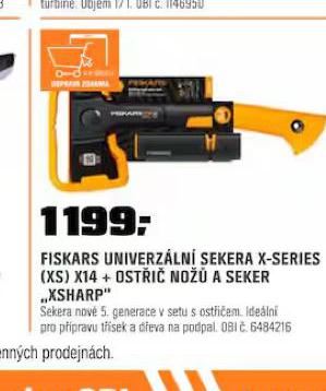 FISKARS UNIVERZLN SEKERA + OSTI NO