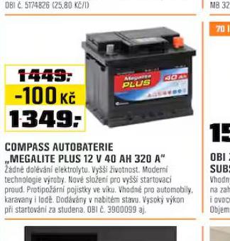 COMPASS AUTOBATERIE