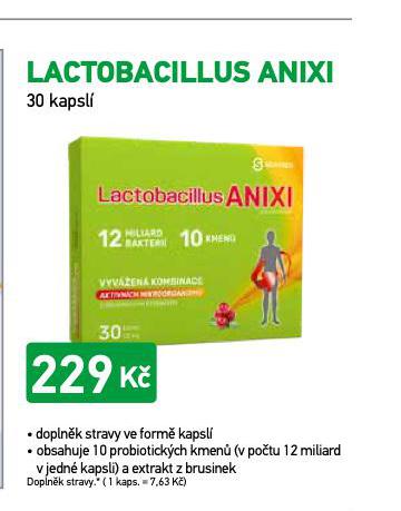 LACTOBACILLUS ANIXI