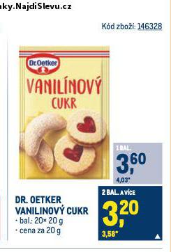 DR. OETKER VANILINOV CUKR