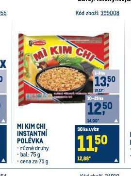 MI KIM CHI INSTANTN POLVKA