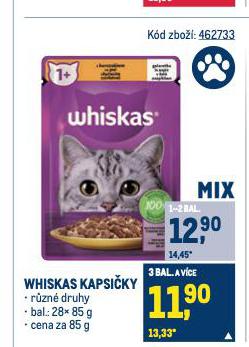 WHISKAS KAPSIKY PRO KOKY