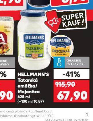 HELLMANN'S MAJONZA