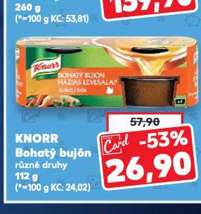 KNORR BOHAT BUJN