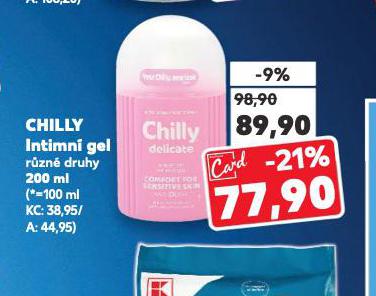 CHILLY GEL PRO INTIMN HYGIENU