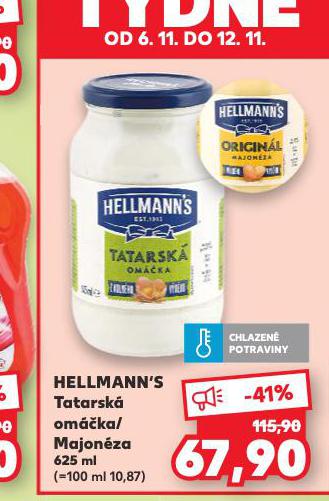 HELLMANN'S MAJONZA