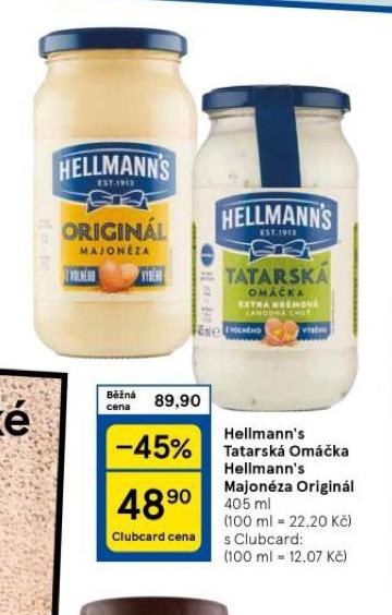 HELLMANNS TATARSK OMKA, MAJONZA