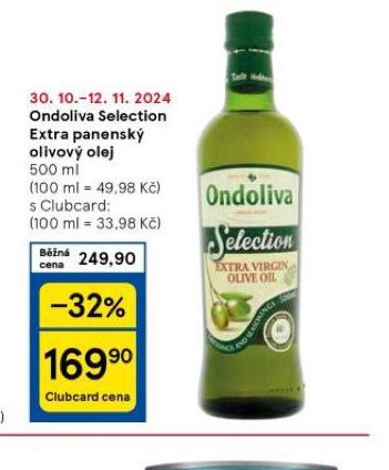 ONDOLIVA SELECTION EXTRA PANENSK OLIVOV OLEJ