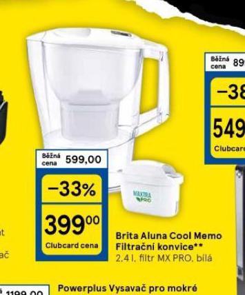 BRITA ALUNA COOL MEMO FILTRAN KONVICE