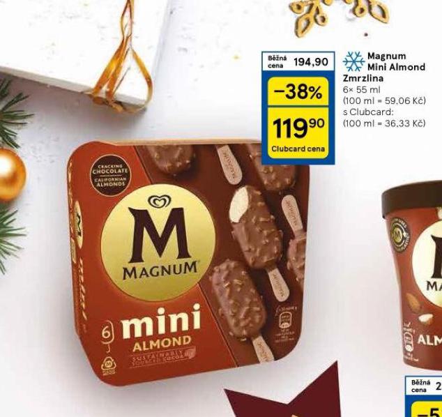 MAGNUM MINI ALMOND ZMRZLINA