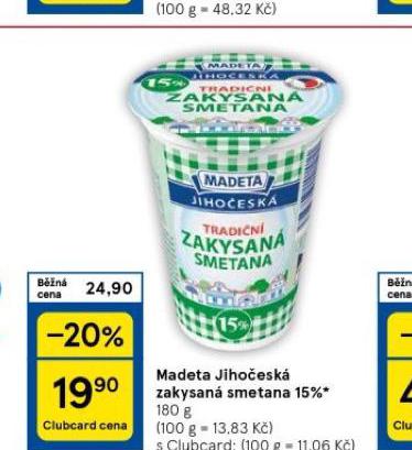 MADETA JIHOSK ZAKYSAN SMETANA 15%