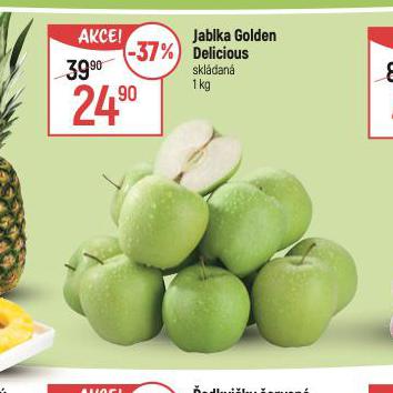 JABLKA GOLDEN DELICIOUS