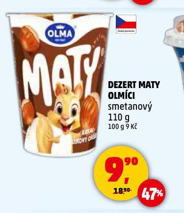 DEZERT MATY OLMCI