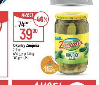 OKURKY ZNOJMIA