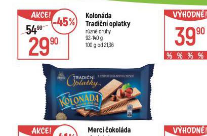 KOLONDA TRADIN OPLATKY