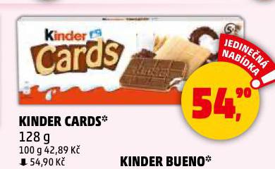 KINDER CARDS