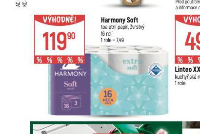 HARMONY SOFT TOALETN PAPR