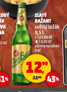 PIVO ZLAT BAANT