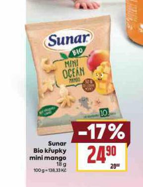 SUNAR BIO KUPKY MINI MANGO