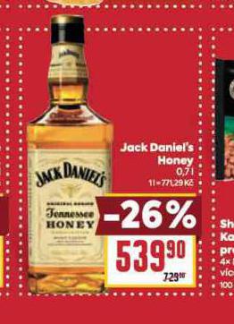 JACK DANIELS HONEY