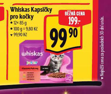 WHISKAS KAPSIKY PRO KOKY