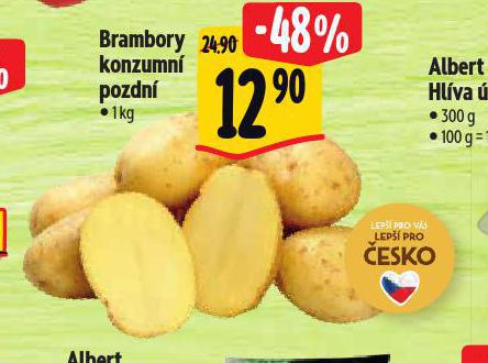 BRAMBORY KONZUMN POZDN