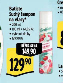 BATISTE SUCH AMPON NA VLASY