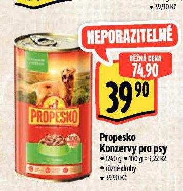 PROPESKO KONZERVA PRO PSY