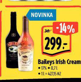 BAILEYS IRISH CREAM