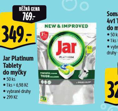 JAR PLATINUM TABLETY DO MYKY