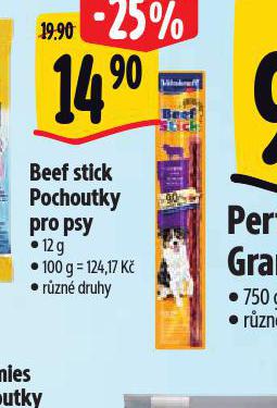 BEEF STICK POCHOUTKY PRO PSY