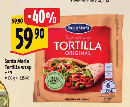 SANTA MARIA TORTILLA WRAP