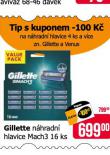 GILLETTE NHRADN HLAVICE