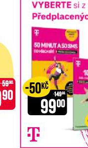 T MOBILE PEDPLACEN KARTA