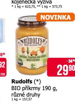 RUDOLF BIO POKRMY