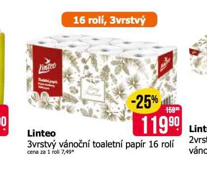 LINTEO VNON TOALETN PAPR