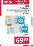 O.B. PROCOMFORT DMSK HYGIENICK TAMPONY